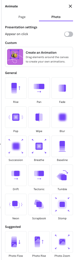 Canva animations - Canva Toolbar How to make creative presentations on canva? canva instructure